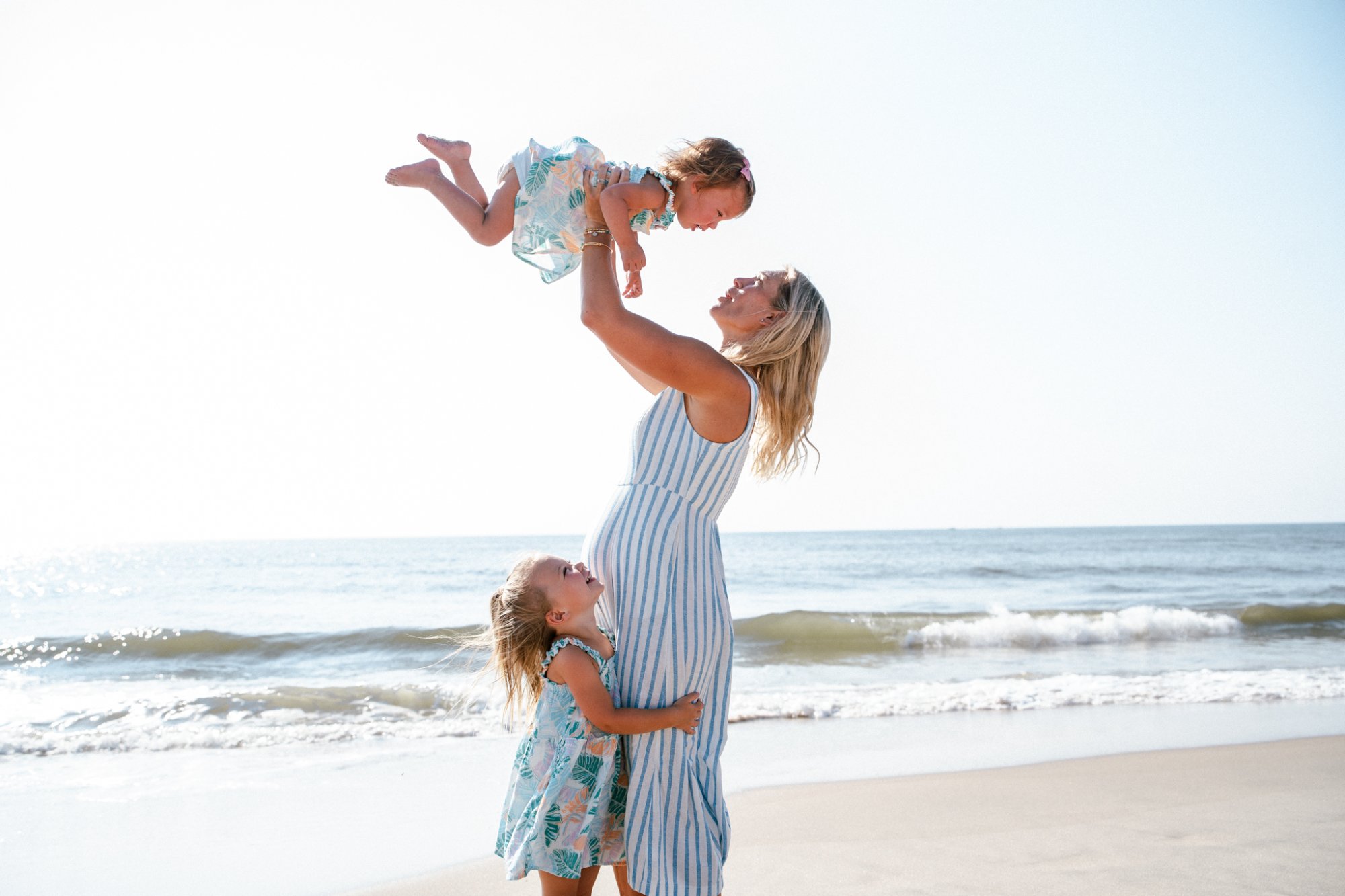 Outdoor family photo session at NJ park
